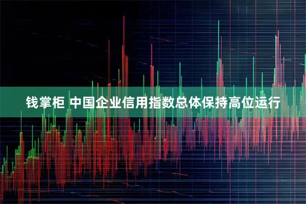 钱掌柜 中国企业信用指数总体保持高位运行